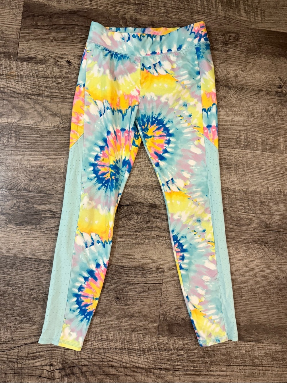 More Than Magic Girls Tie Dye Athletic Leggings BNWOT Size 7/8